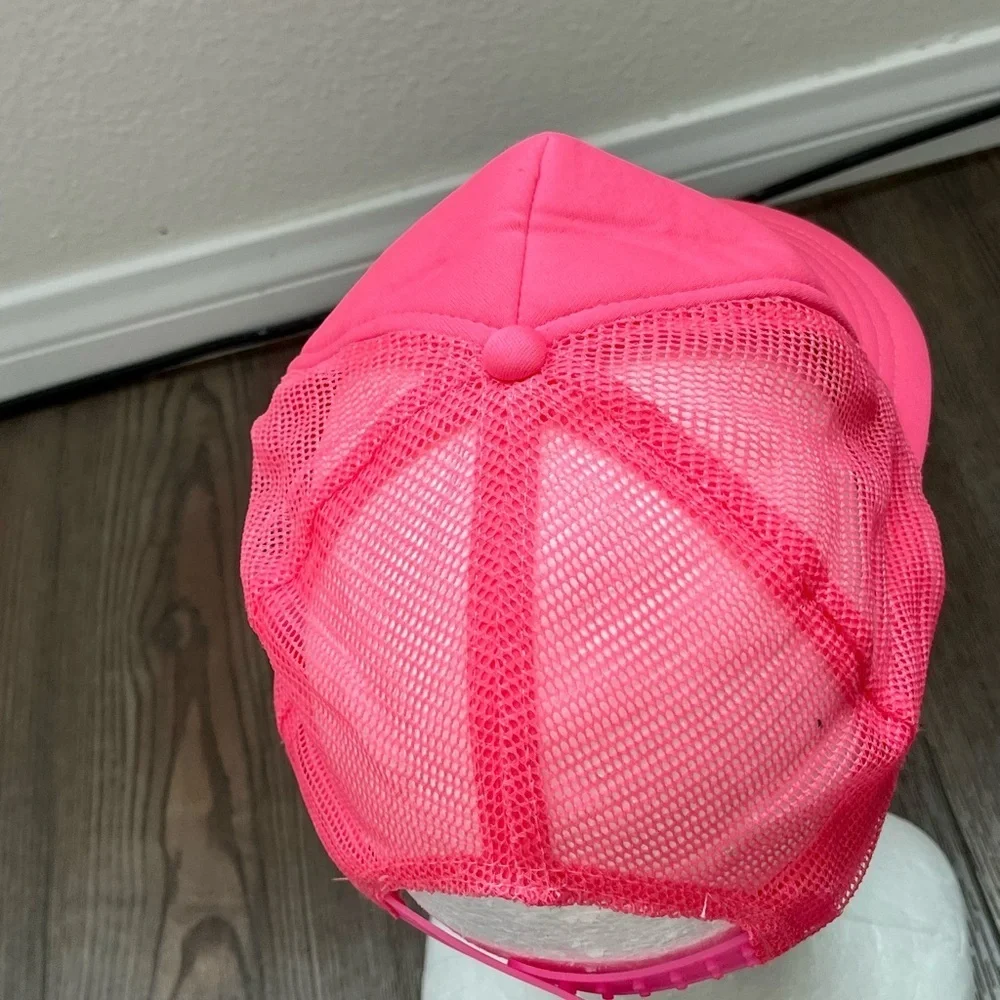 Pink Heart Logo Trucker Hat